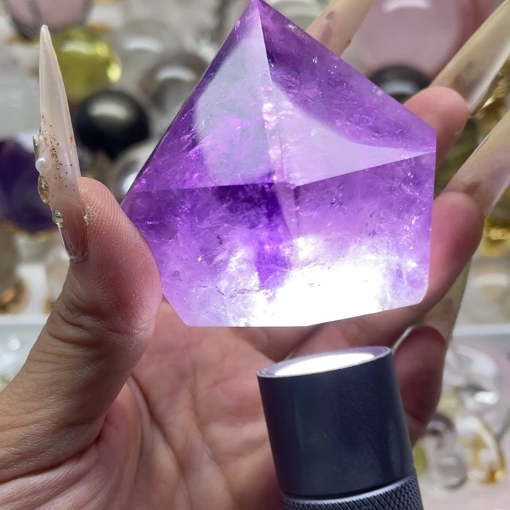 珠宝半成品水晶未镶嵌
