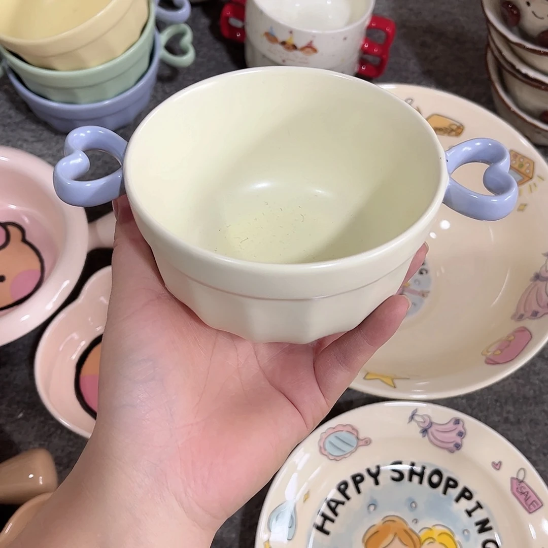 可爱5寸米饭碗陶瓷