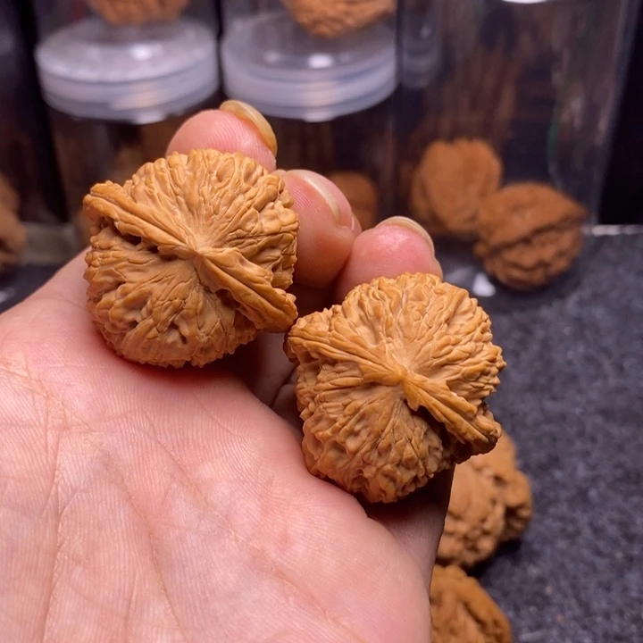 文玩核桃吊坠37白狮子