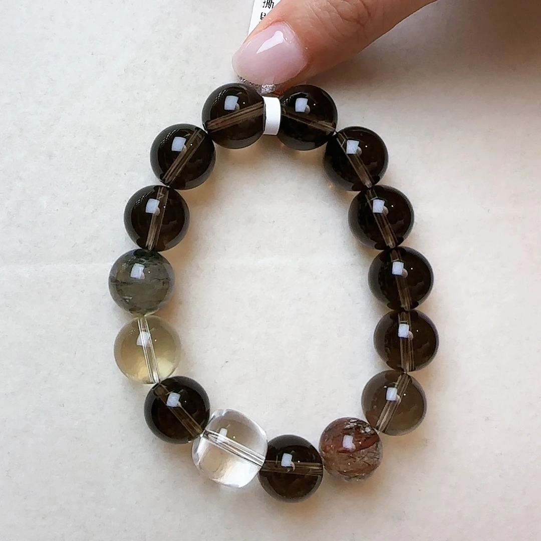 水晶手链未镶嵌多样性发一