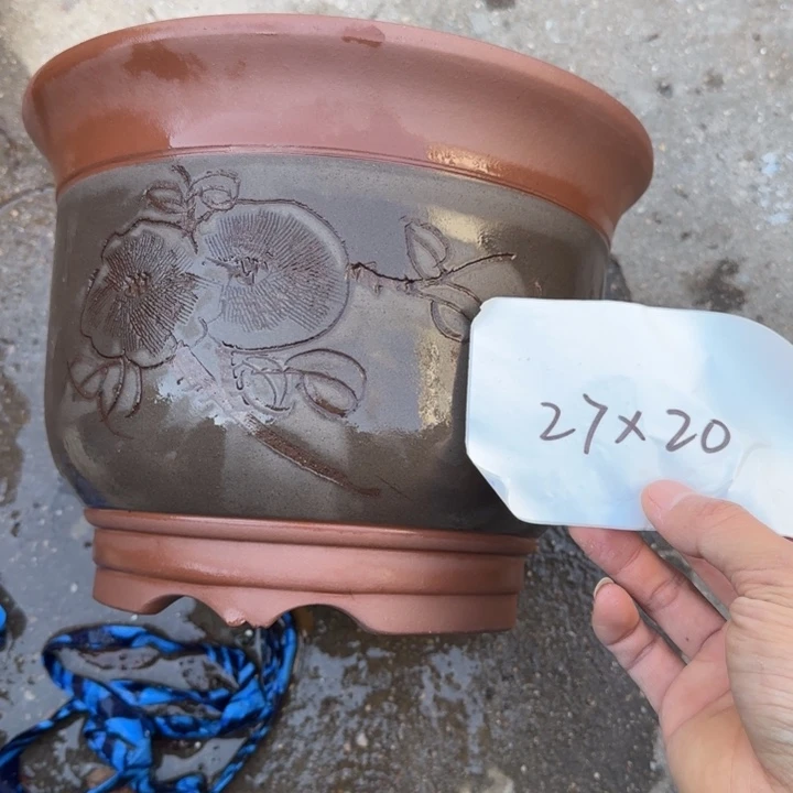 紫砂花盆特价商品