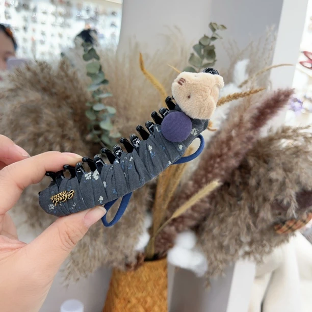 S328小熊紫色香蕉夹