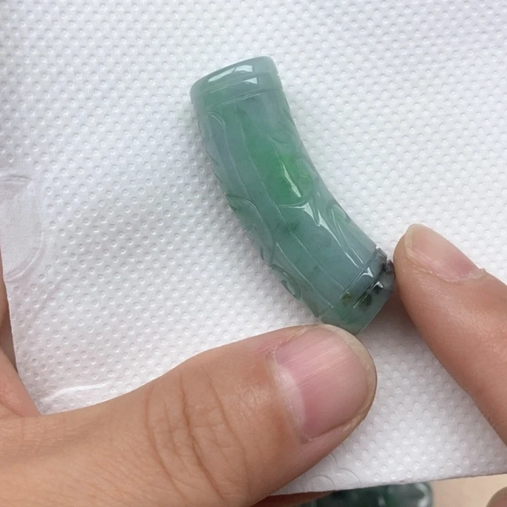 翡翠未镶嵌颈饰天然缅甸翡翠