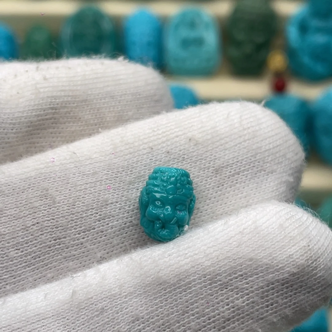 绿松石未镶嵌颈饰卡8-10