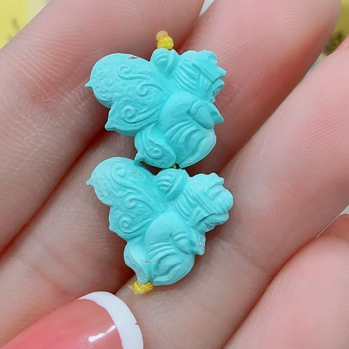 绿松石未镶嵌珠宝奇石