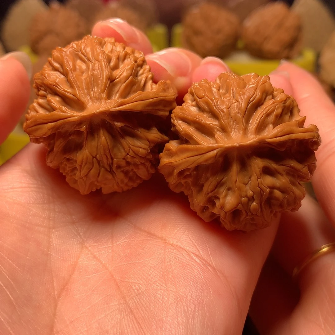 吊坠文玩核桃苹果园38全品十字底