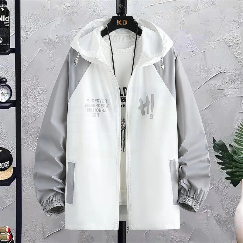 防晒衣男款夏季薄款户外透气宽松防晒服男士休闲防紫外线皮肤衣男