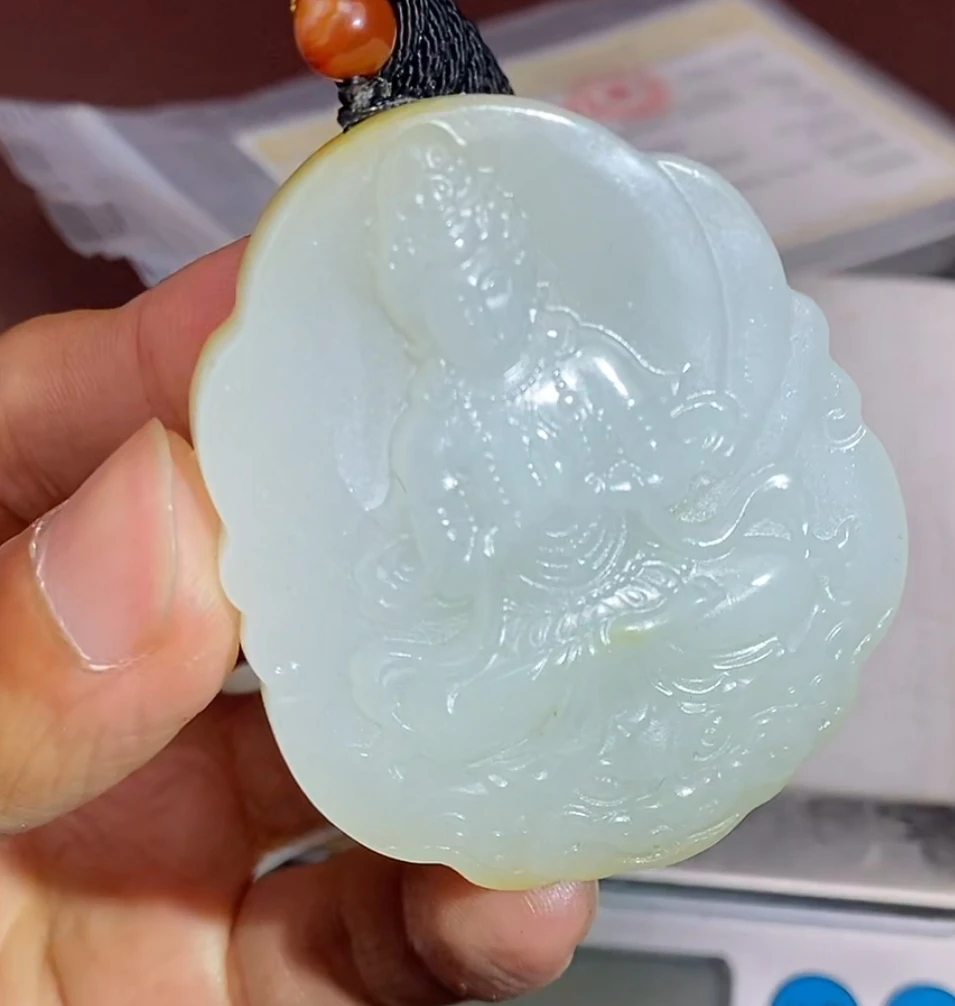 p1.22和田玉挂件多样性拍一发一未镶嵌140