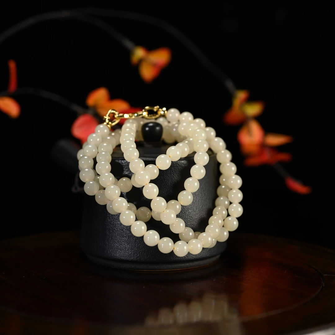 Lot8841 25YU108401和田玉晴水项链/匡时