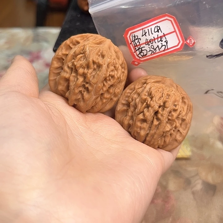 把件文玩核桃四座楼