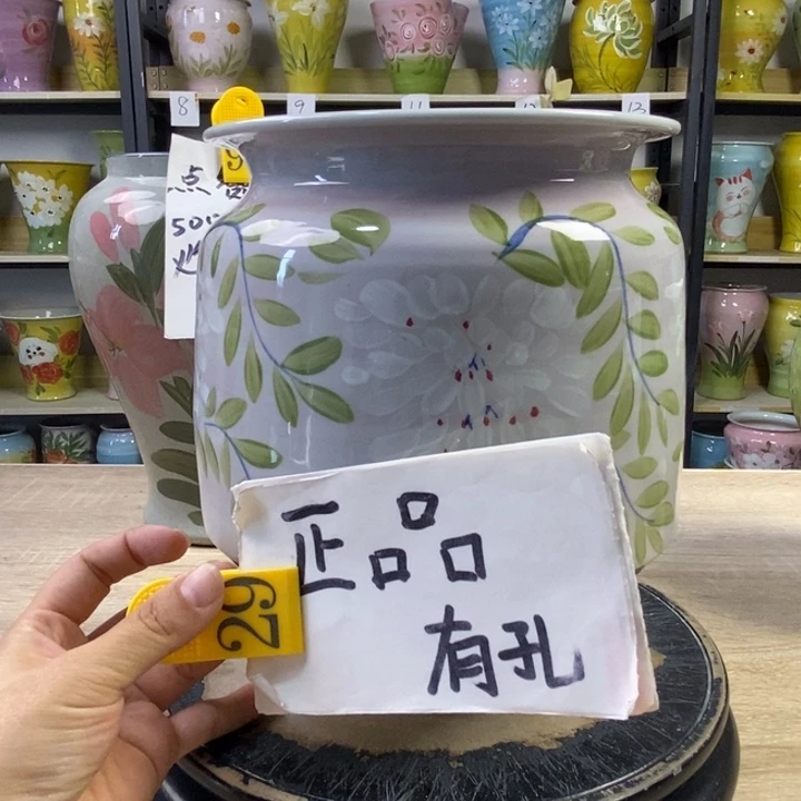 景德镇高温陶瓷花盆