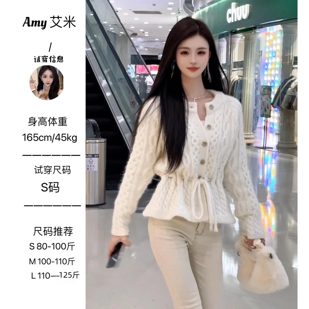 【萌萌定制】●【南韩日记】Q4MY6032针织毛衣时尚气质秋冬百搭