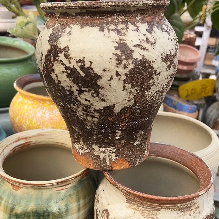 景德镇精品花盆栽适合盆口17高22