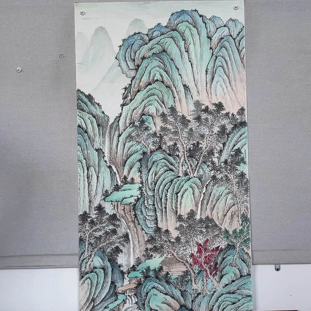 国画山水画作品欣赏10