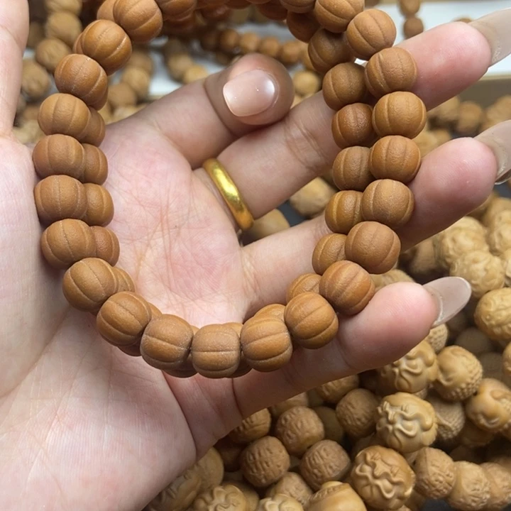 猴头核桃手串 10锦橙瑕疵介意不拍不售后