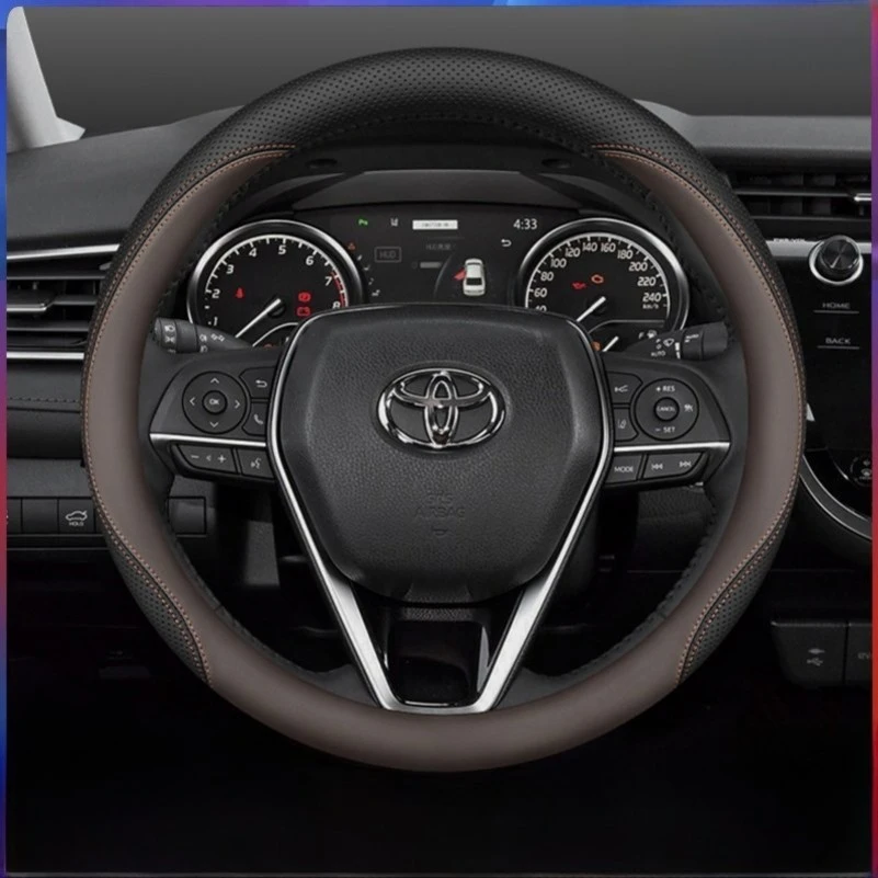 适用丰田方向盘套亚洲龙荣放威兰达雷凌卡罗拉汉兰达凯美瑞车把套