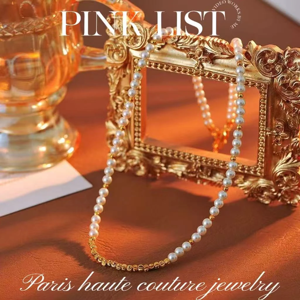 铜合金项链 D2902法★【岁月流光】PINK LIST 聘戈丽斯 项链