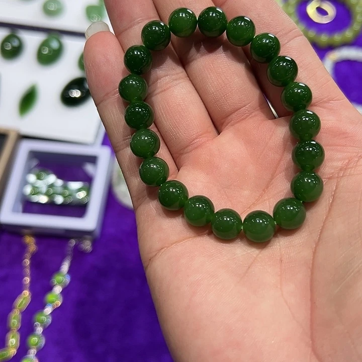 和田玉未镶嵌手串