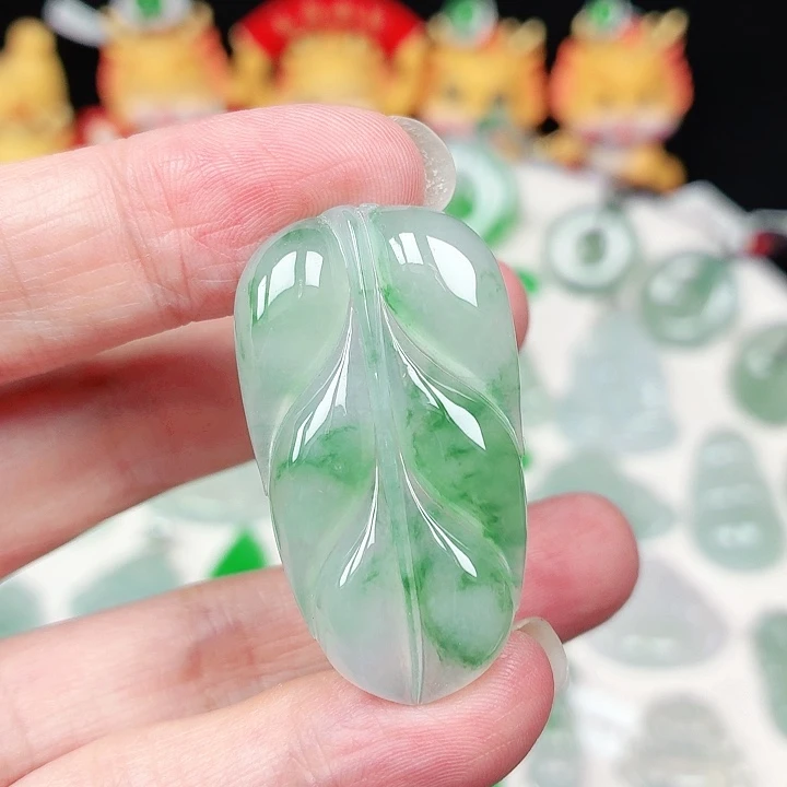 颈饰未镶嵌翡翠缅甸天然A货翡翠