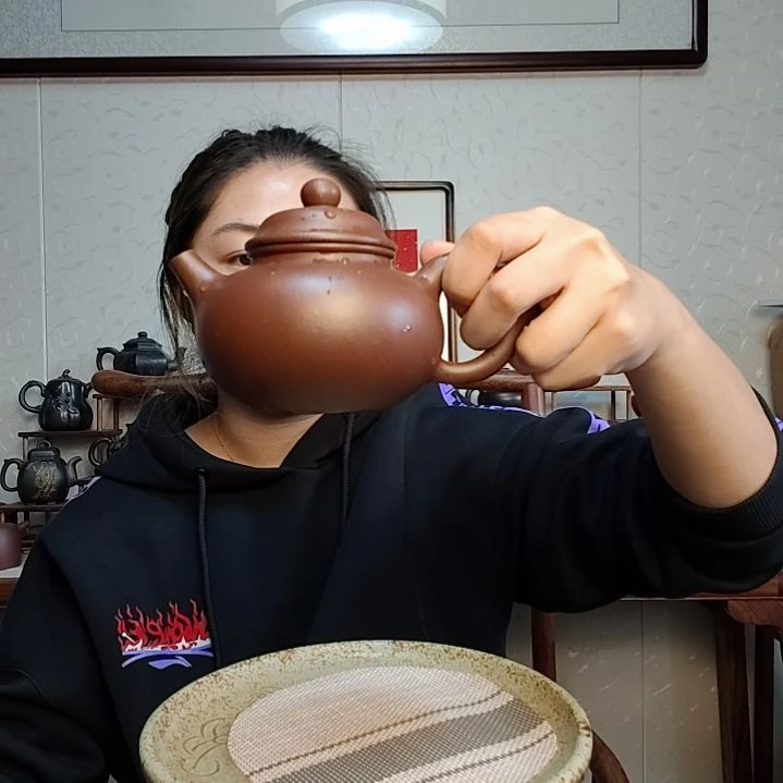 茶壶底槽青容天310毫升