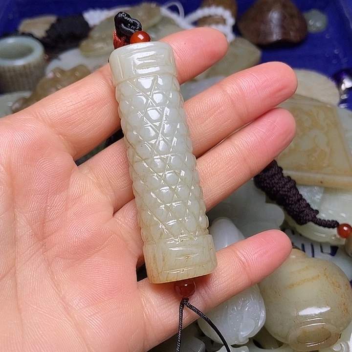 吊坠(不含链)未镶嵌和田玉胡