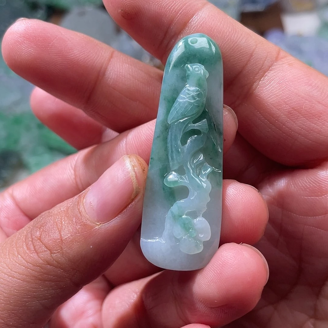 颈饰未镶嵌翡翠翡玉缘翡翠