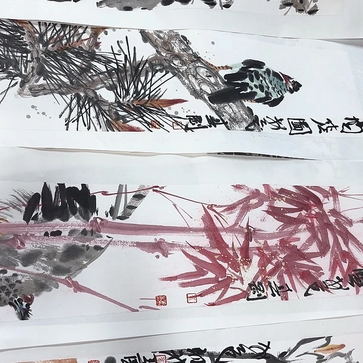 用***6国画崔春刚国画作品