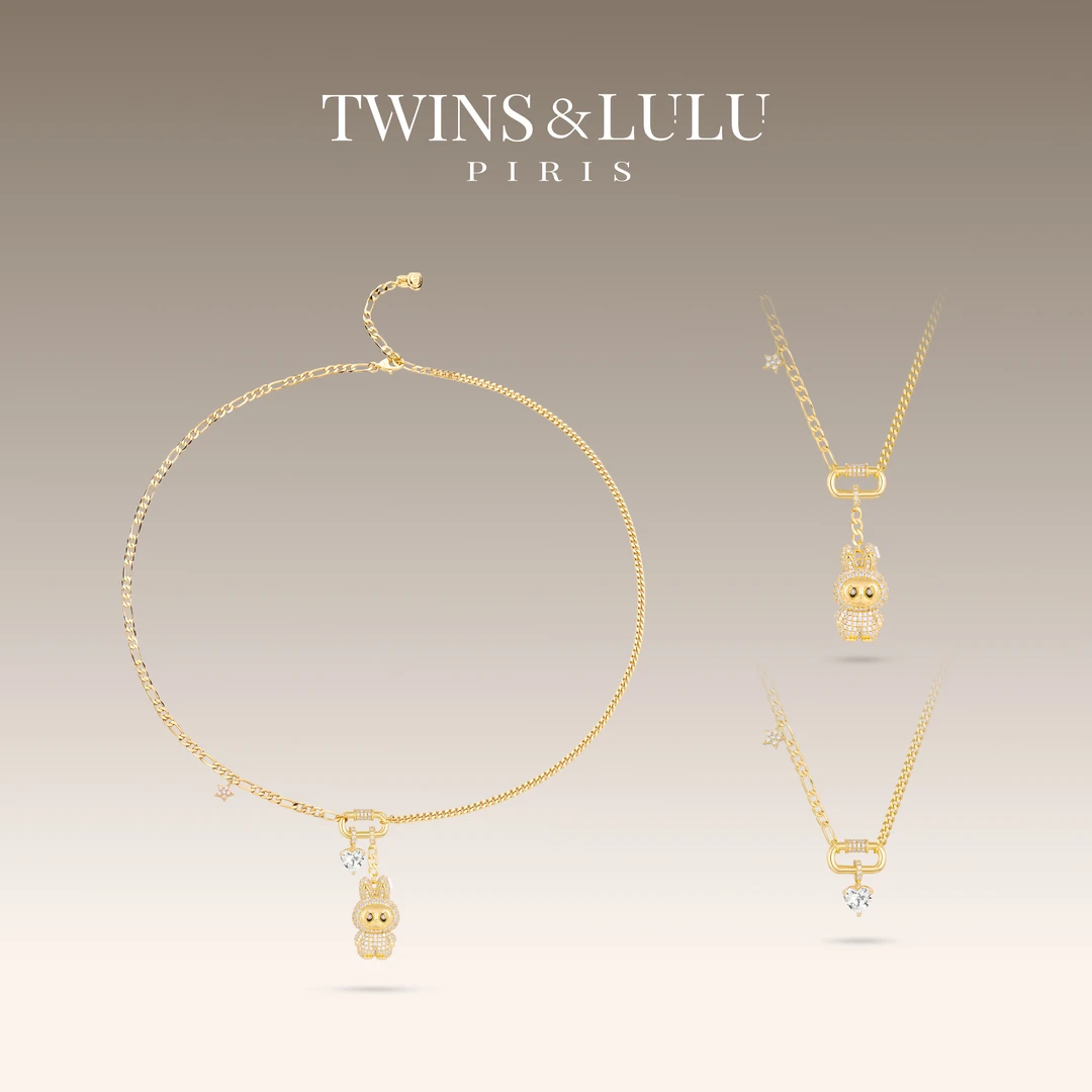 TWINS LULU 秋上新【拉布布】小众首饰高级感拉布布项链TSJ7825