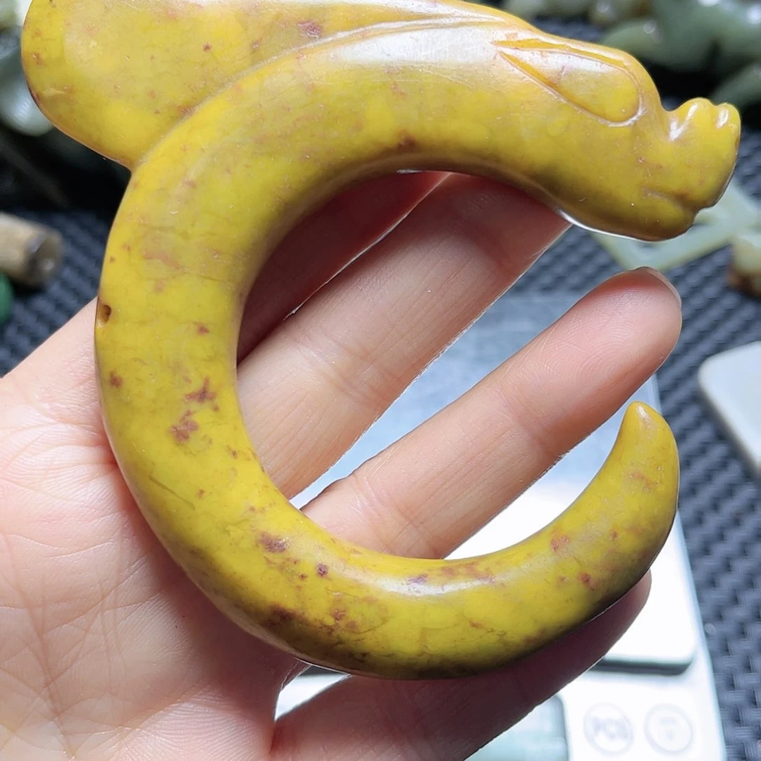 白玉菩提吊坠摆件