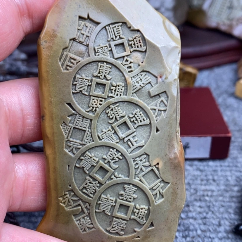 【闪购商品】原石雕刻手把件
