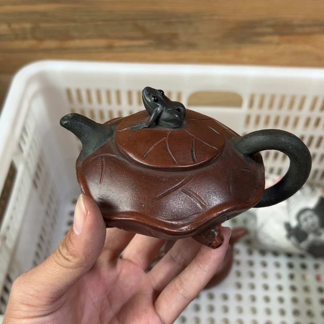 紫砂茶壶老厂紫砂壶一件！