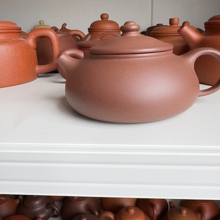 茶壶紫砂紫泥寒江200cc