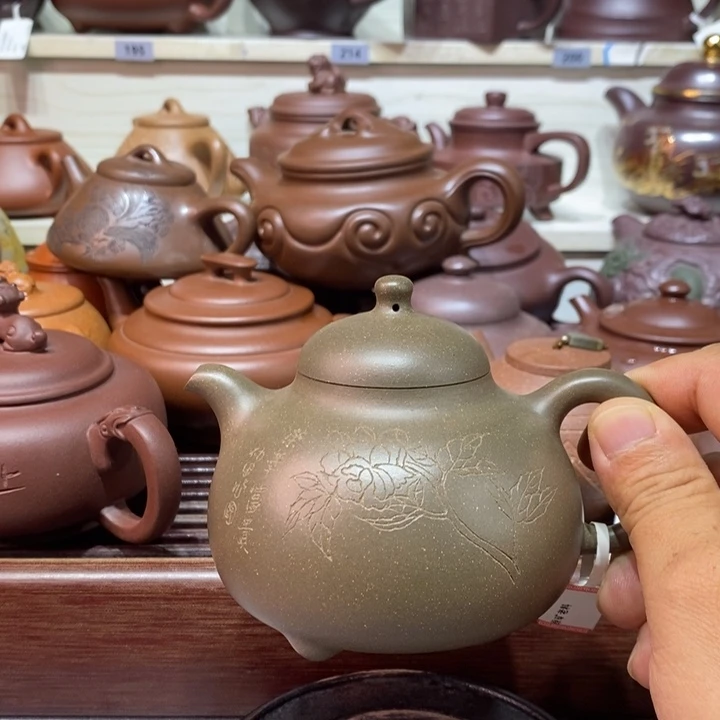 君***安紫砂茶壶精工制作