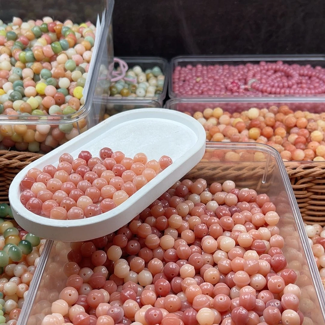 白玉菩提吊坠a福利11mm/50颗