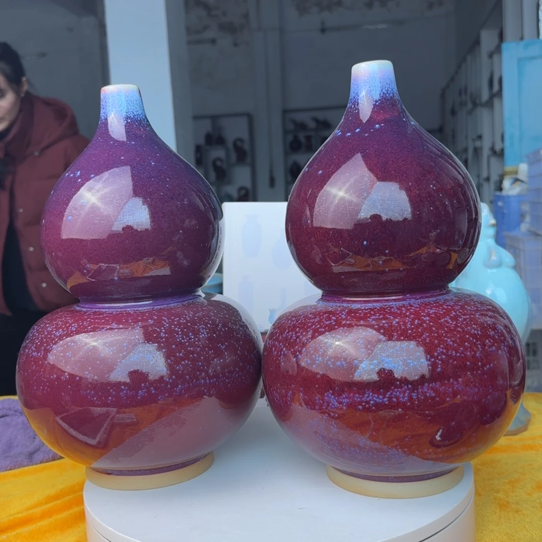 用***8瓷摆件郑家钧窑摆件