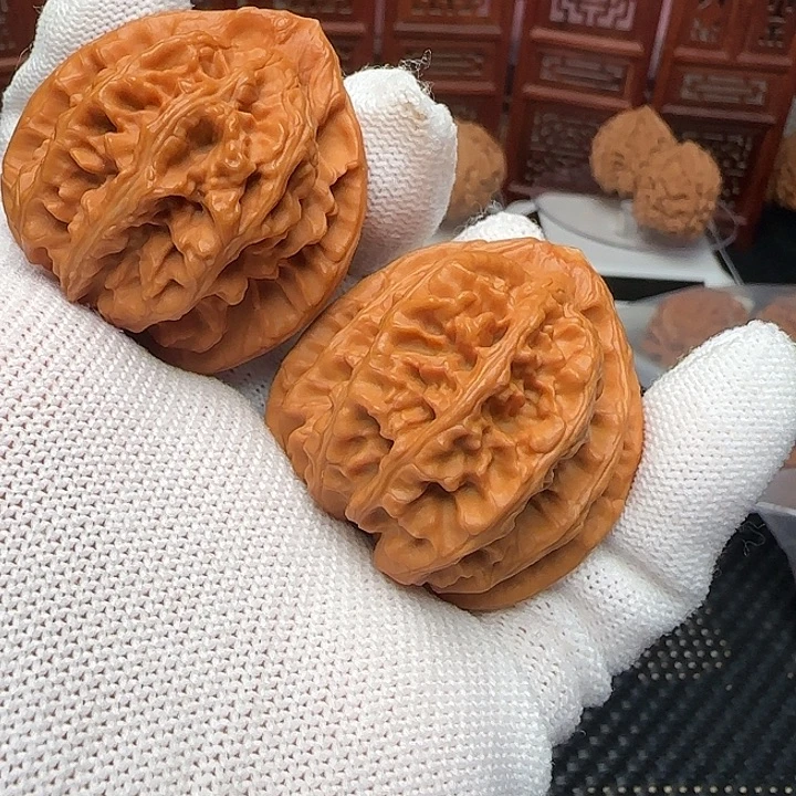 桃核把件三羊谷40尺福利