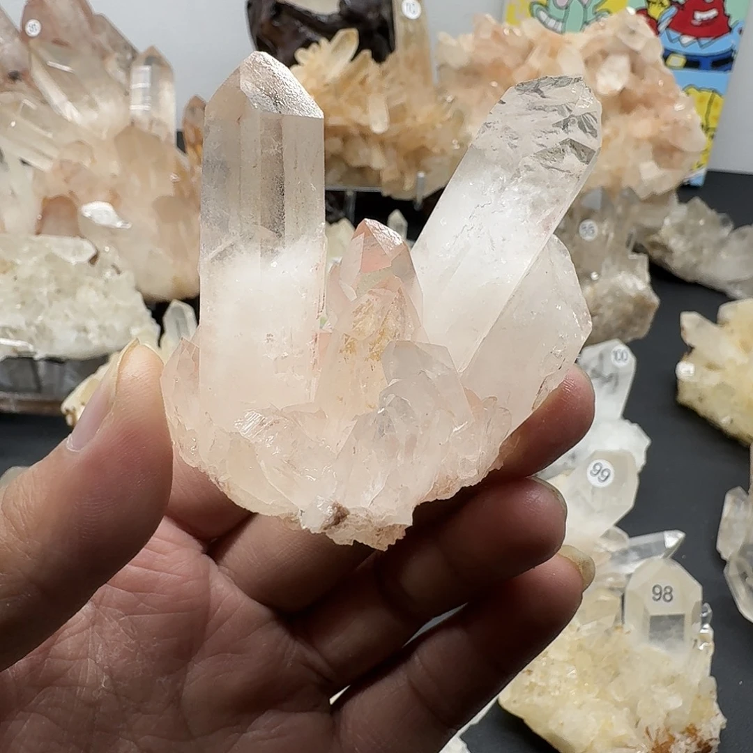 水晶银S925镶嵌珠宝半成品7