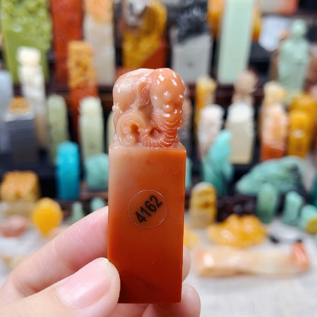 寿山石印石4162包邮包刻