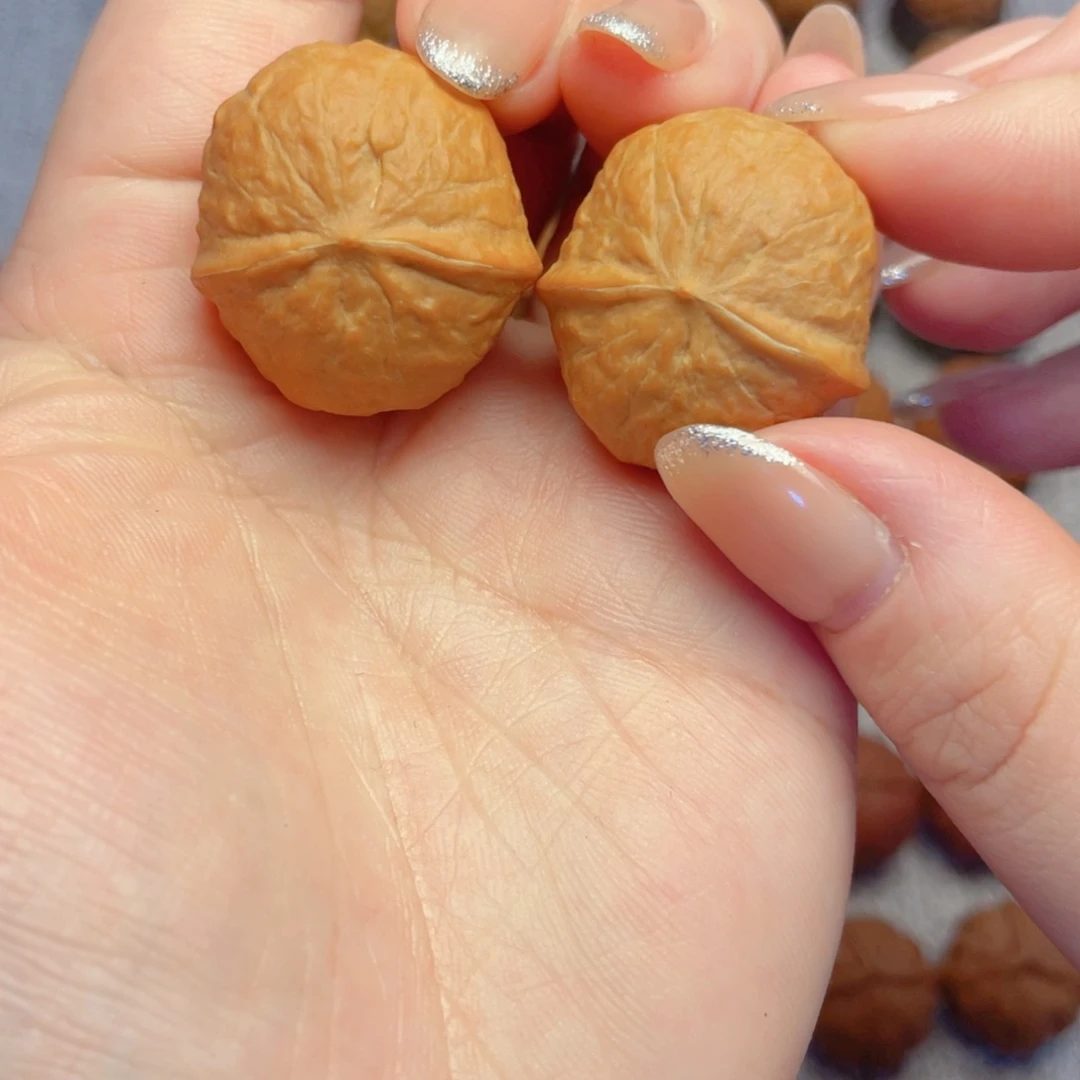 文玩核桃把件木鱼元宝