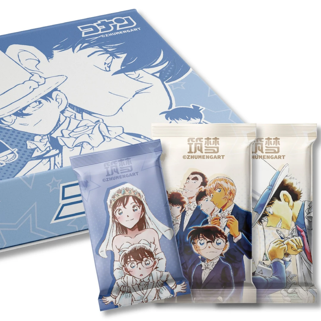 （盒拆）筑梦柯南第二弹-名侦探柯南收藏卡-国卡二创-拆卡