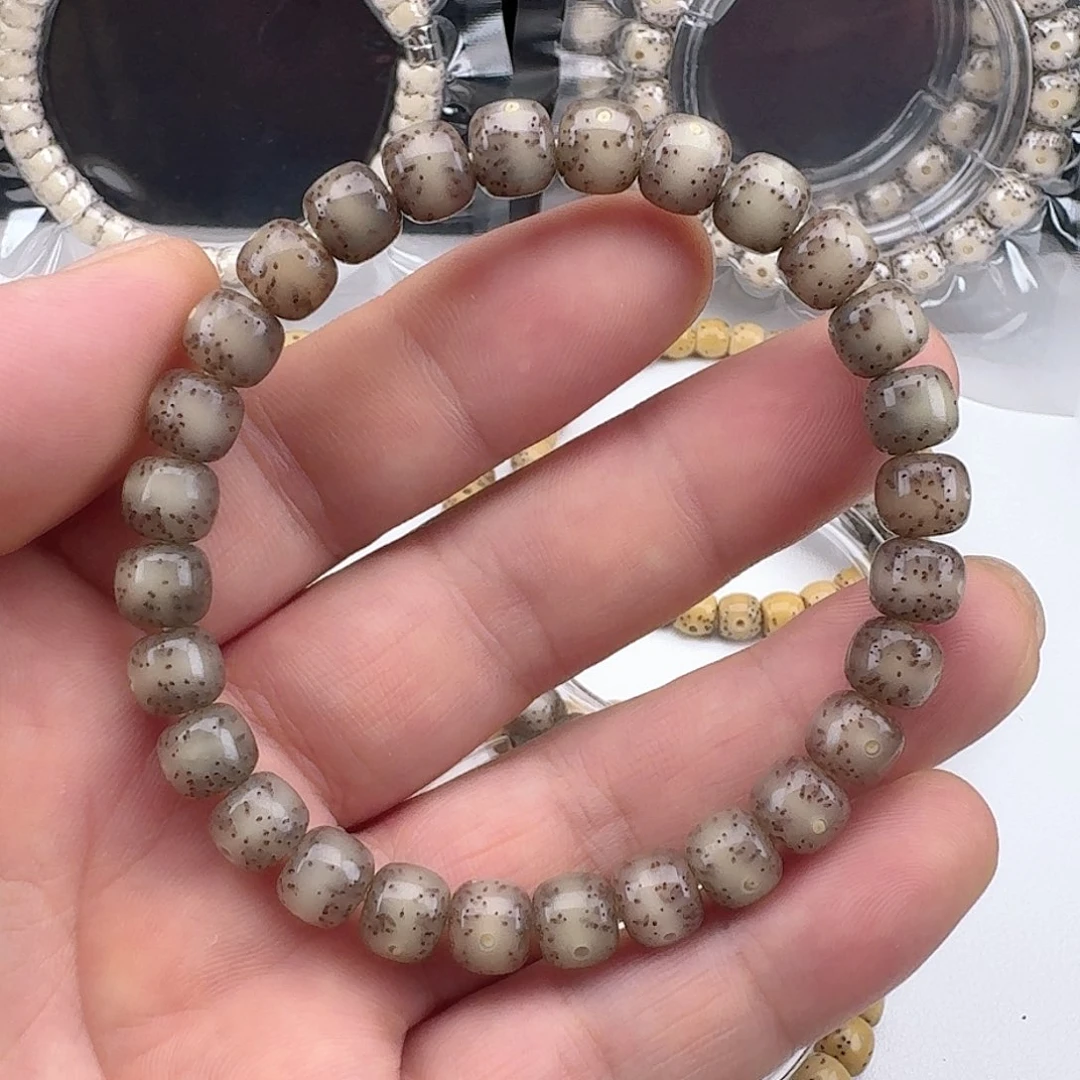 星月菩提手串同枝8x7冰糖手串