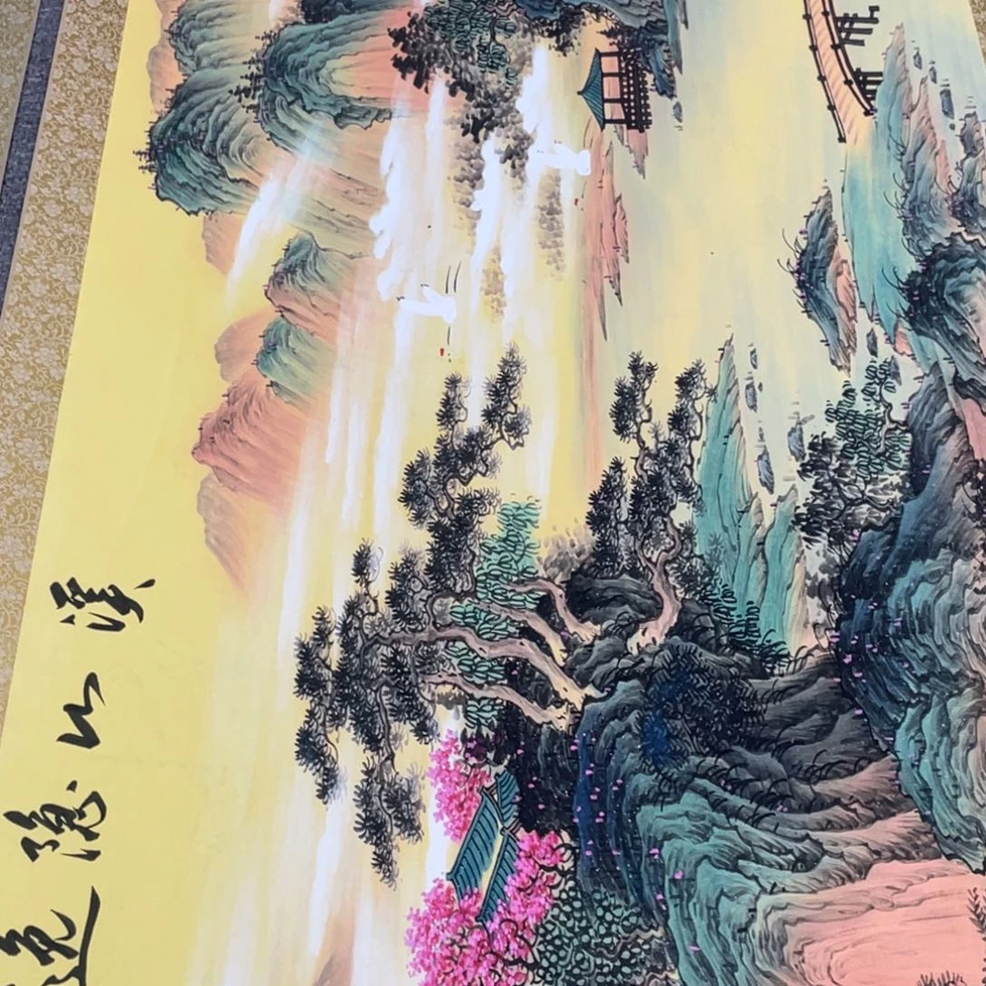 国画老师手笔手绘作品y