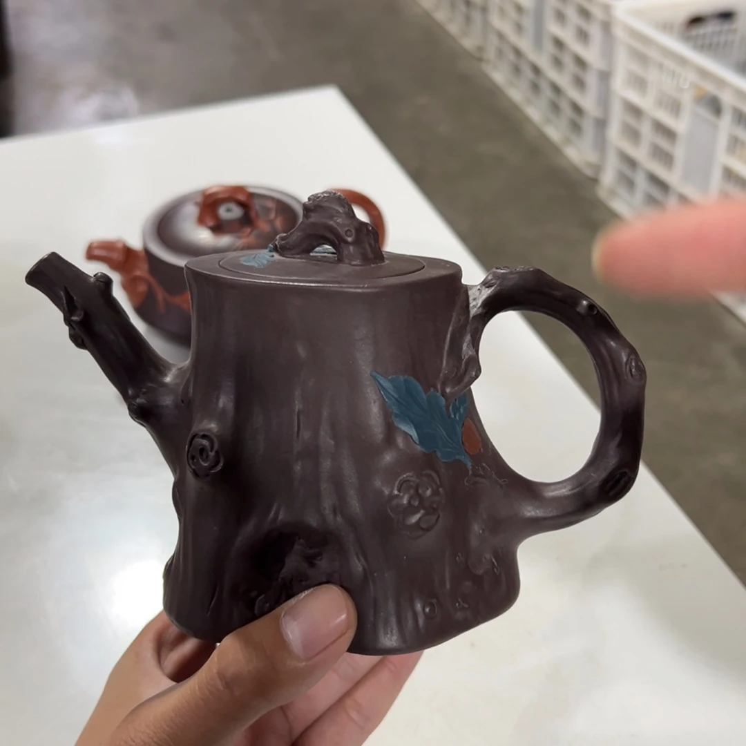 紫砂茶壶老厂紫砂壶一件！