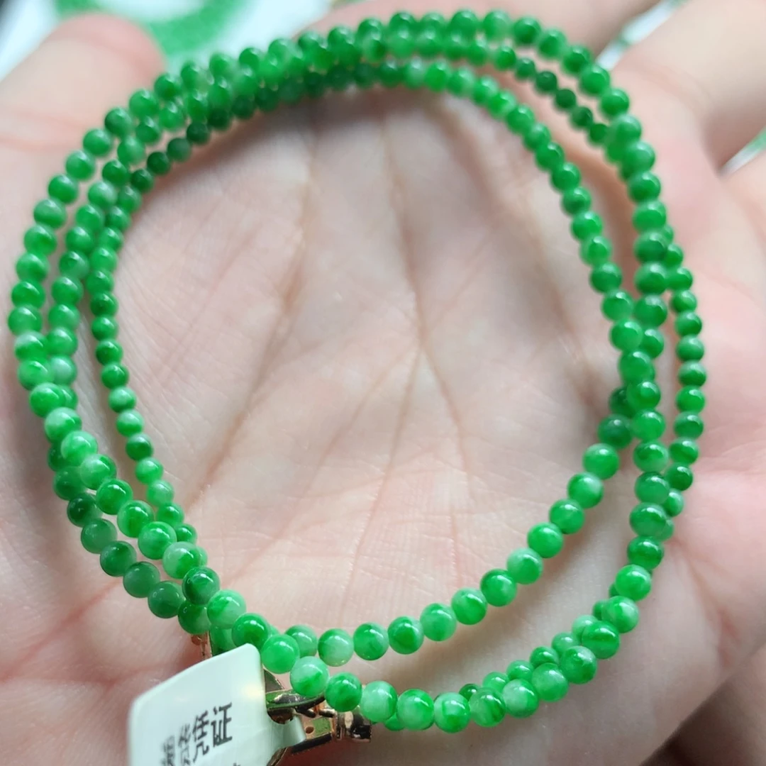 翡翠未镶嵌手链翡翠