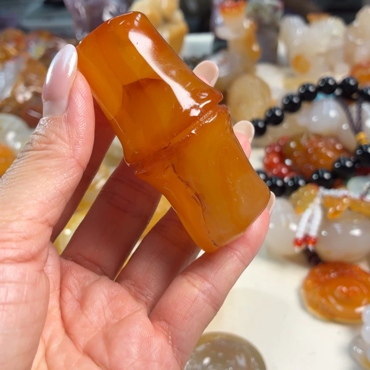 玛瑙/玉髓未镶嵌吊坠(不含链)