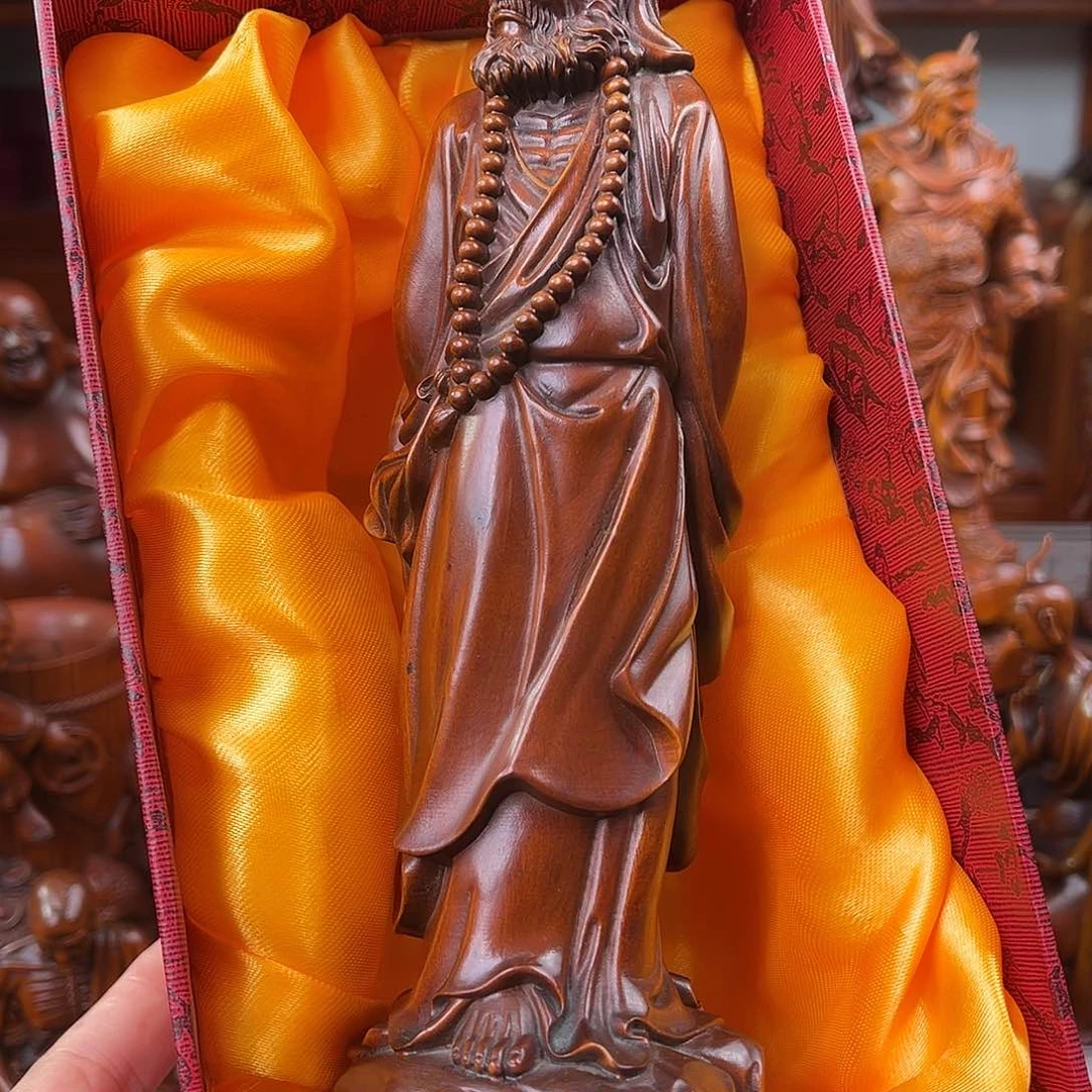 黄杨木黄杨木雕刻高度21厘米