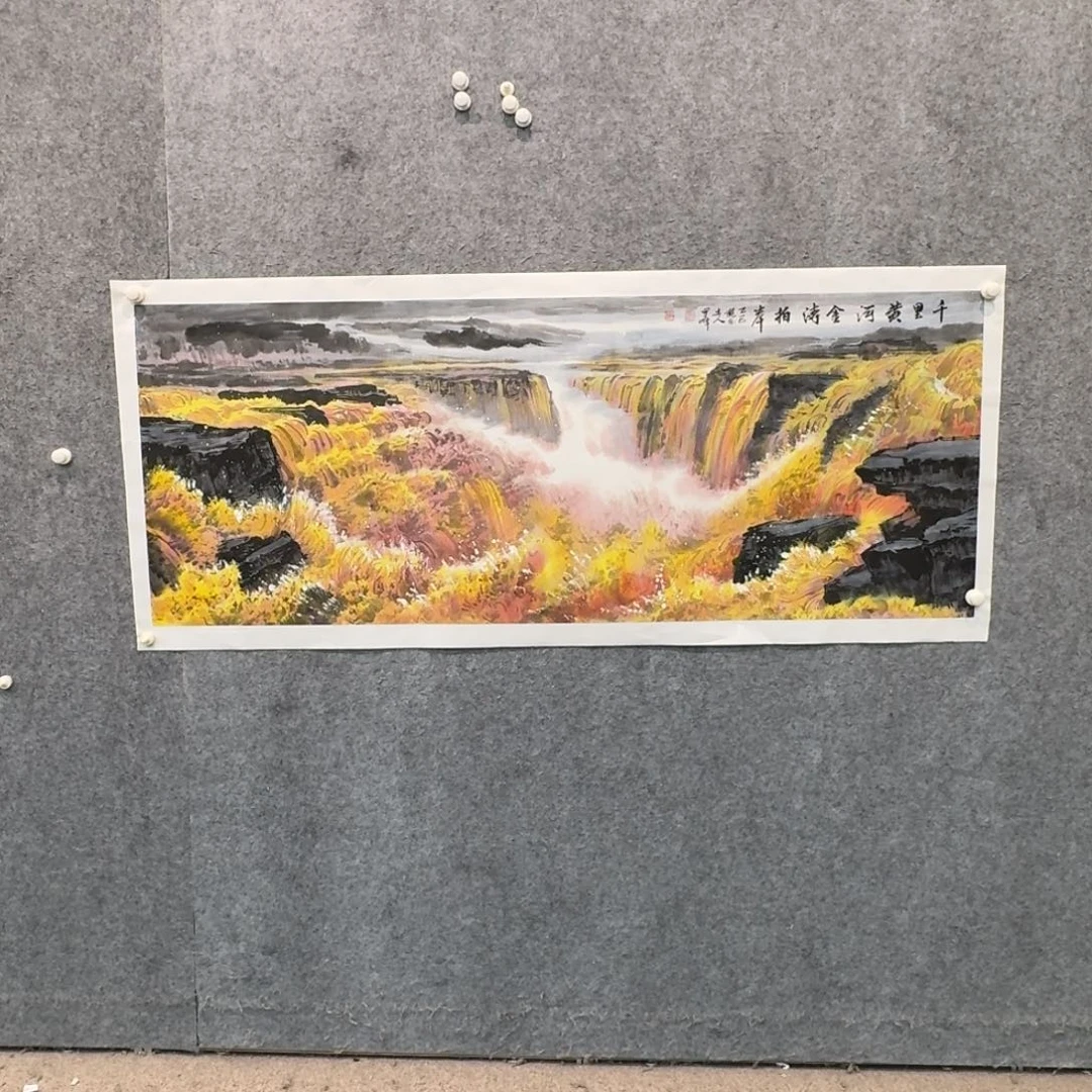 国画国画ZJF国画作品