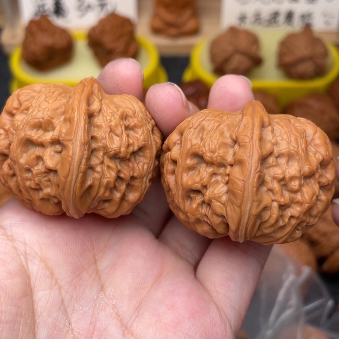 文玩核桃把件元宝42