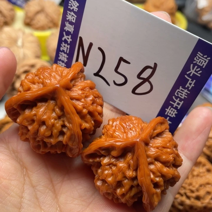 桃核把件三棱39尺