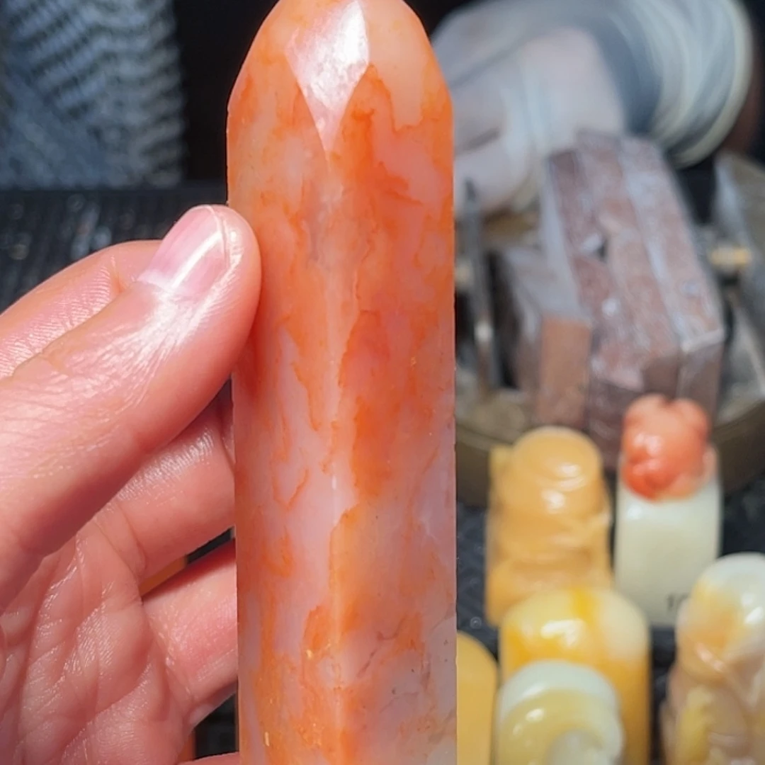 昌化石印石这么大个人都有